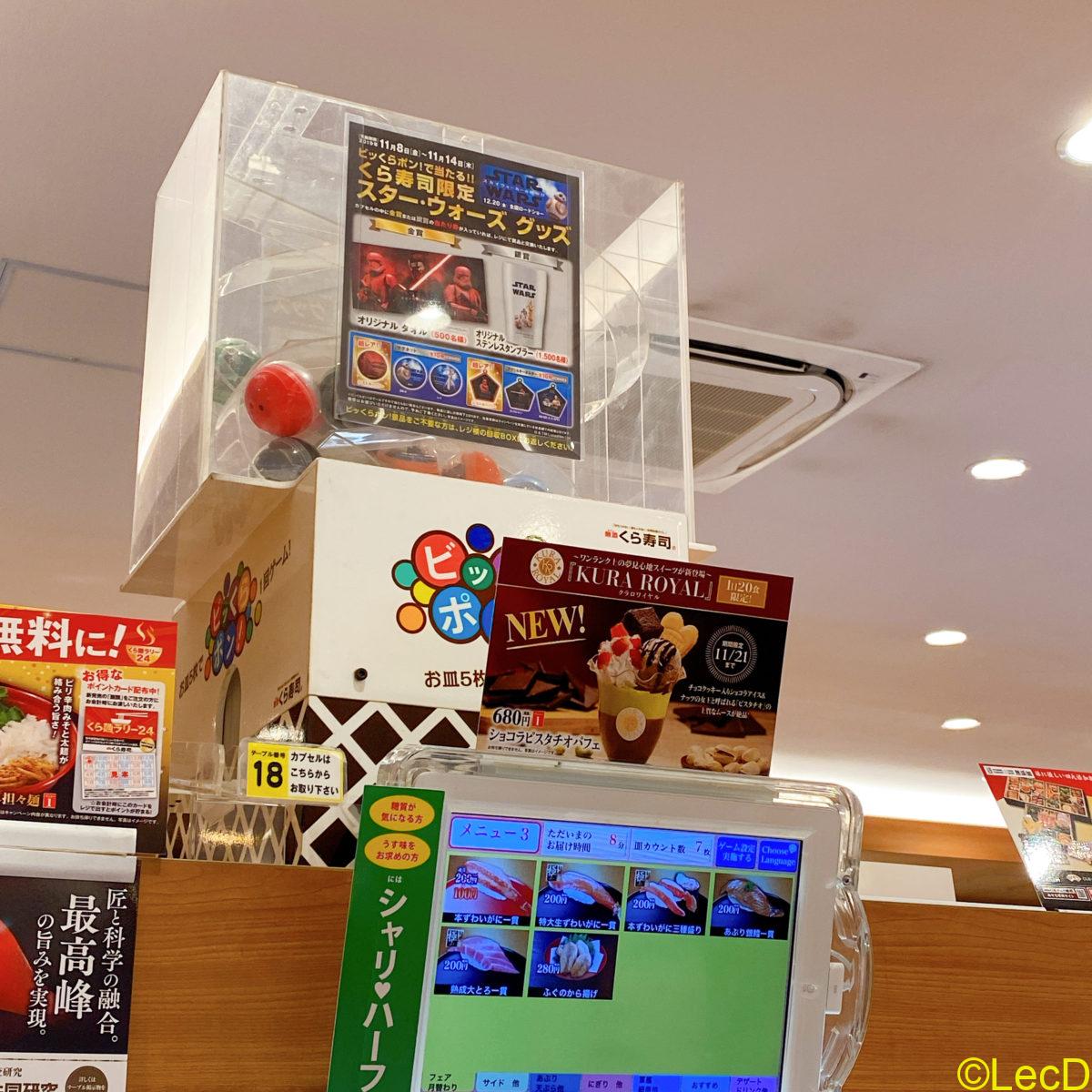 ビッくらポン で当たる くら寿司限定スター ウォーズ グッズ さあどうする Starwarsと少女 おじさん の日々 ビッくらポン で当たる くら寿司限定スター ウォーズ グッズ さあどうする Starwarsと少女 おじさん の日々