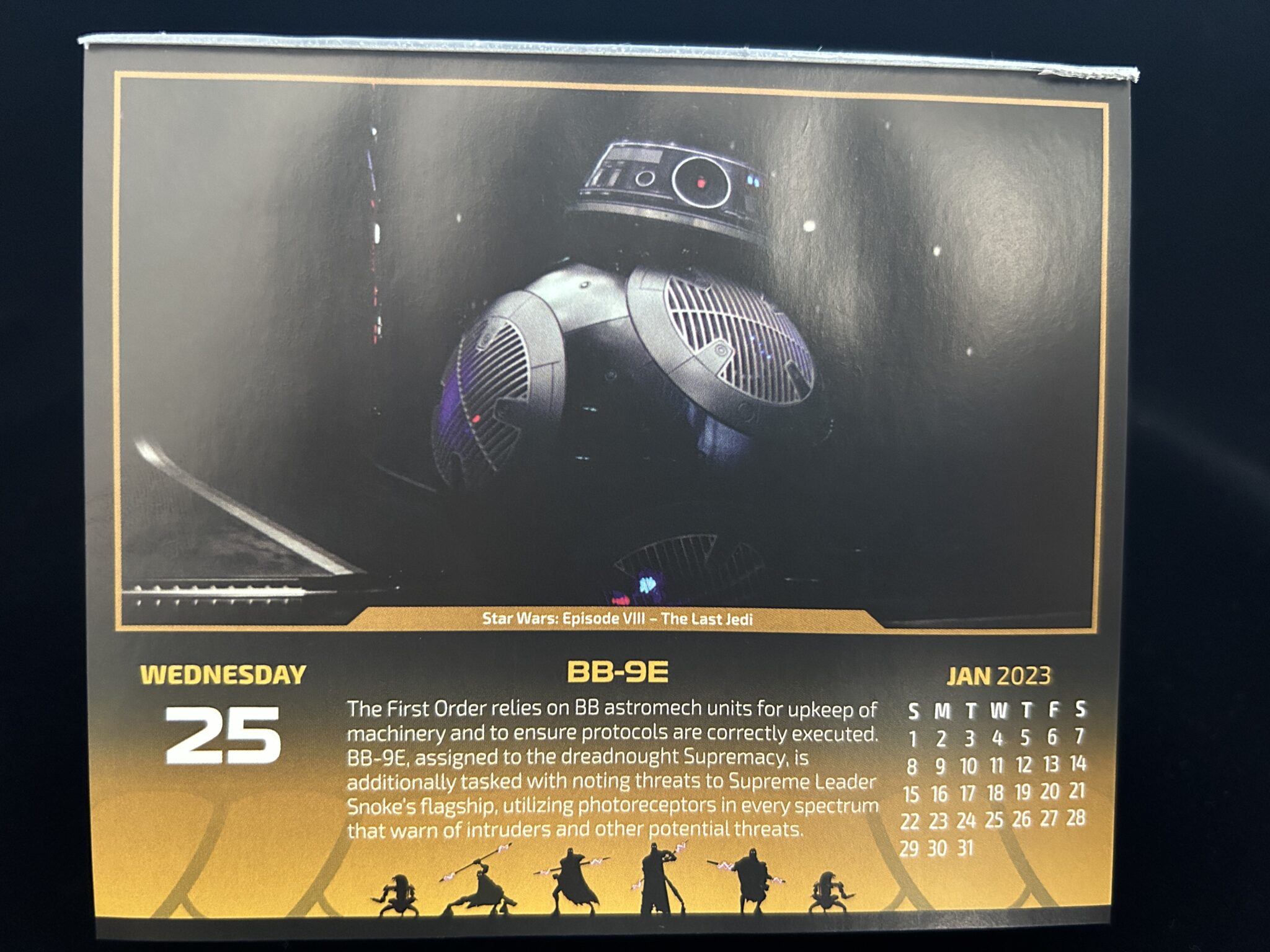 BB-9E　Calendar 2023-01-25