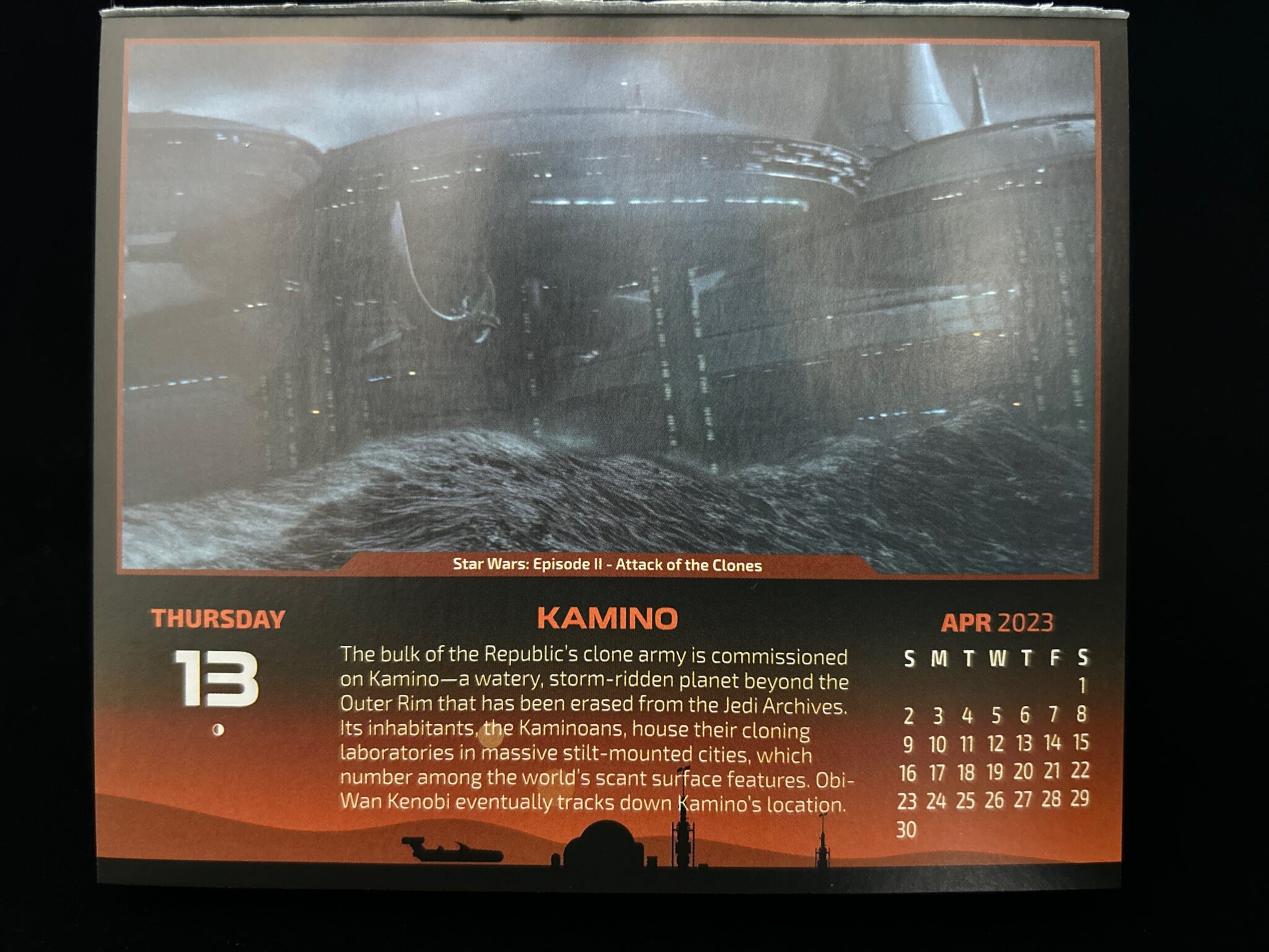 カミーノ　Calendar 2023-04-13