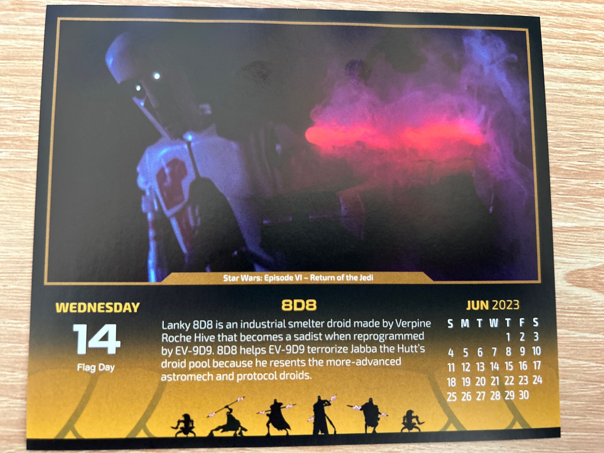 8D8　Calendar 2023-06-14