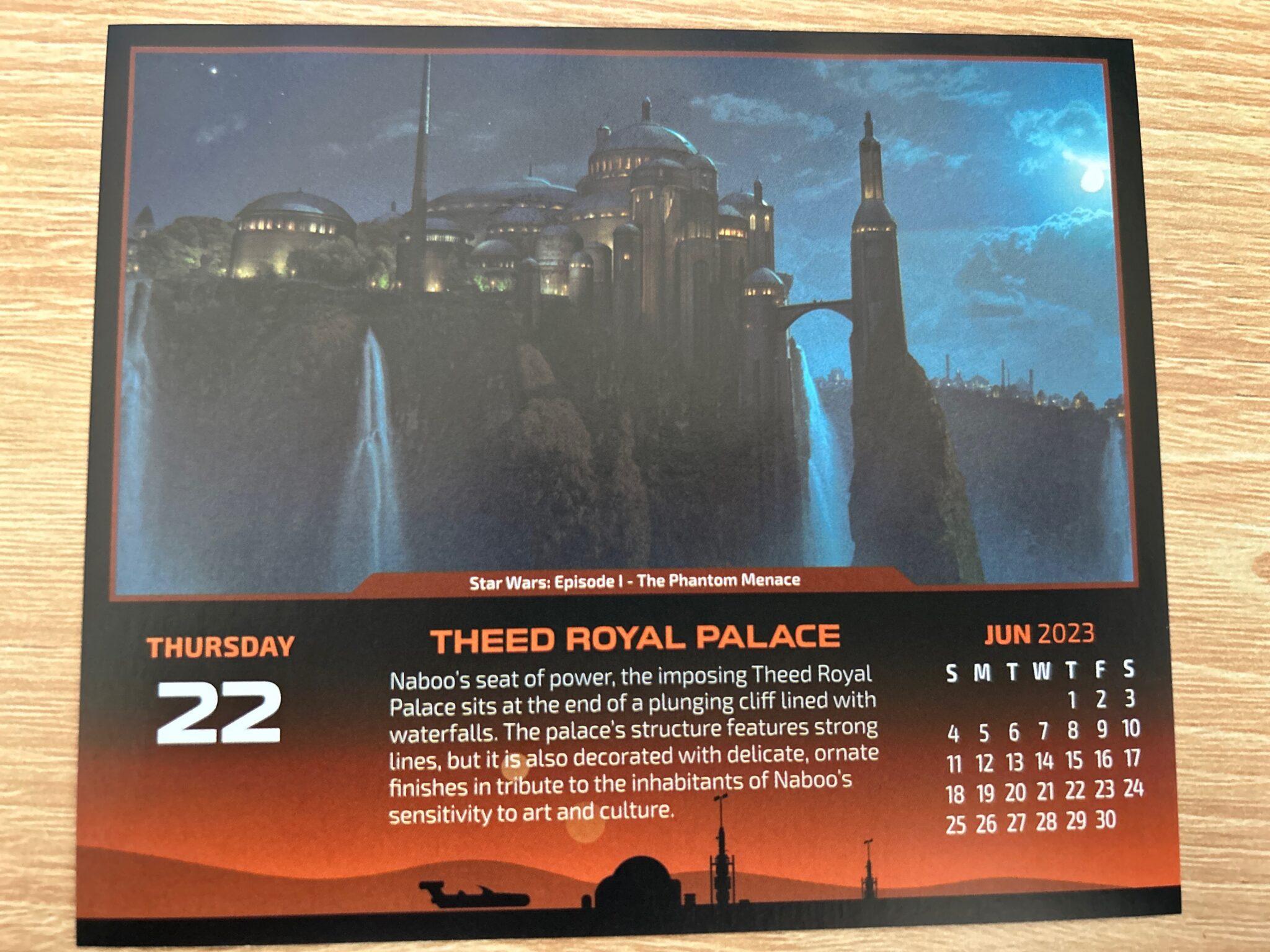 シード王宮　Calendar 2023-06-22