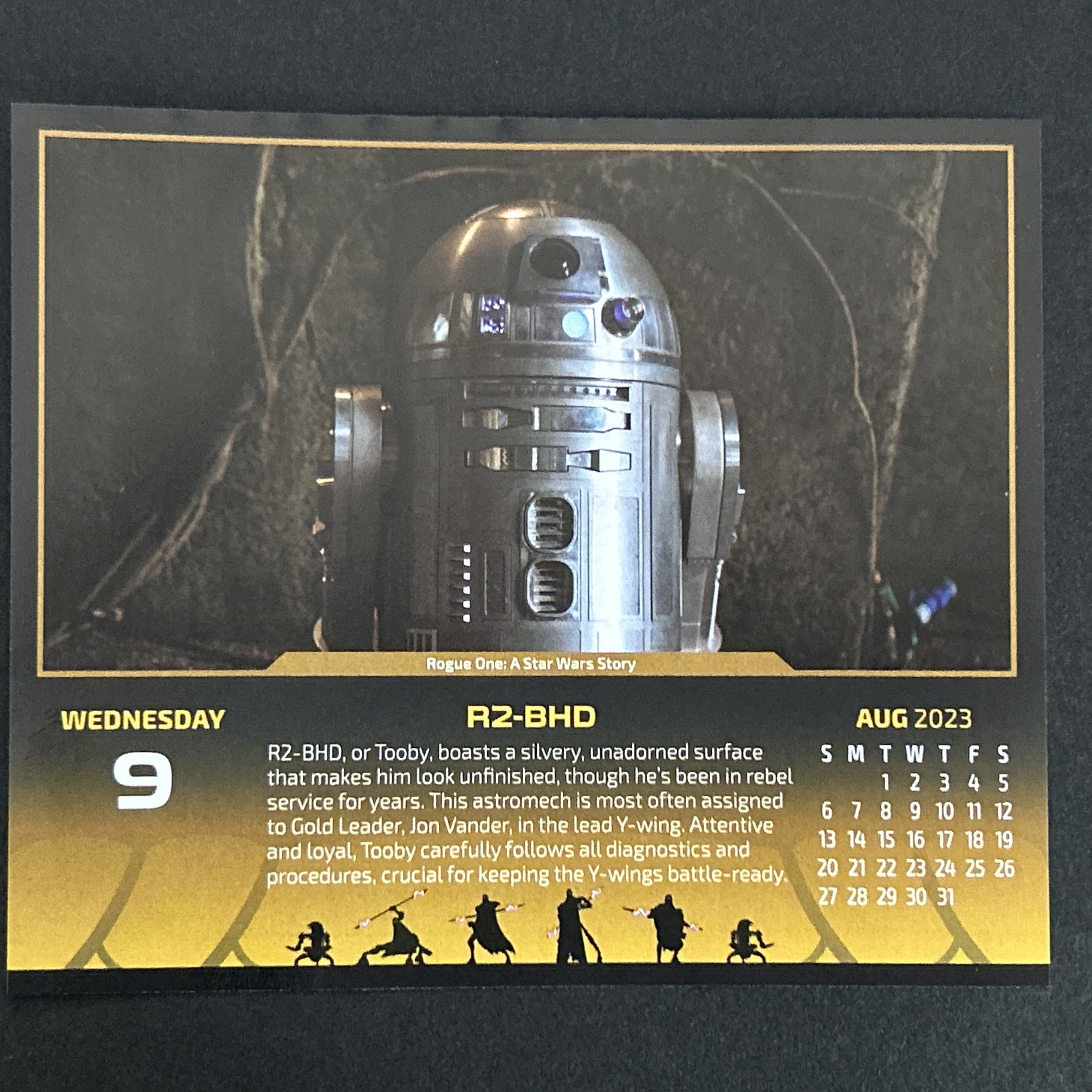 R2-BHD　Calendar 2023-08-09